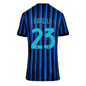 Fotbalové Dres Inter Milan Nicolo Barella #23 Dámské Domácí Oblečení 2025-26 Krátký Rukáv